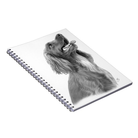 Irish Setter Notitieboek (Rechterzijde)