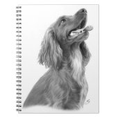 Irish Setter Notitieboek (Voorkant)
