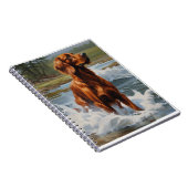 Irish Setter Notitieboek (Rechterzijde)