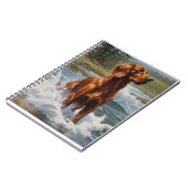 Irish Setter Notitieboek (Linkerzijde)