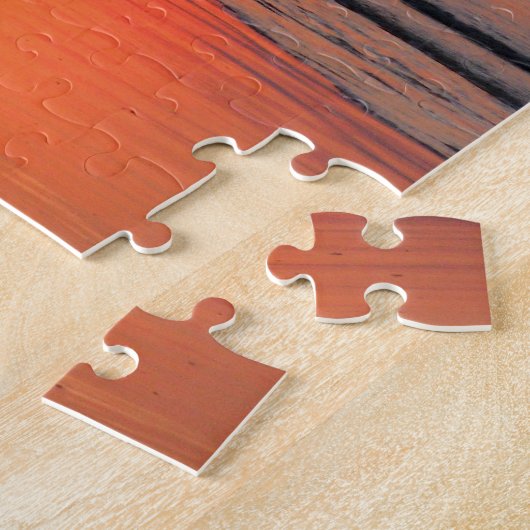 Irish Setter op Sunset on Irish Zee Puzzle Legpuzzel (Zijkant)