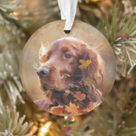 Irish Setter Ornament