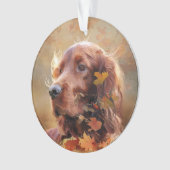 Irish Setter Ornament (voorkant)