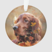 Irish Setter Ornament (voorkant)
