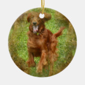 Irish Setter Ornament (Voorkant)