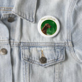 Irish Setter Peace Ronde Button 5,7 Cm (In situ)