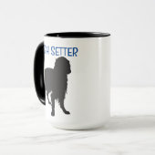 Irish Setter Personalized Two-Sided Mok (Voorkant links)