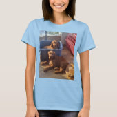 Irish Setter Puppies T-shirt (Voorkant)
