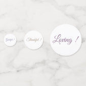 Irish Setter Puppy Birthday Confetti (Achterkanten)