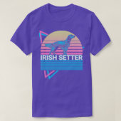 Irish Setter Retro T-shirt (Design voorkant)