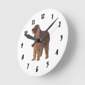 Irish Setter Ronde Klok (Hoek)