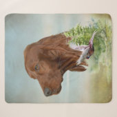 Irish Setter Sherpa Deken (Voorkant (horizontaal))