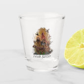 Irish Setter Shot Glas (Voorkant)