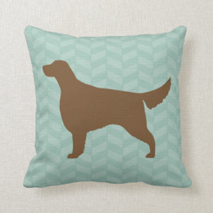 Irish Setter Silhouette Kussen