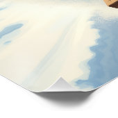 Irish Setter Sledding Adventure Christmas Painting Perfect Poster (Hoek)