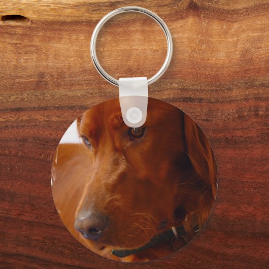 Irish Setter Sleutelhanger (Voorkant)