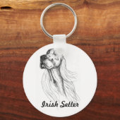Irish Setter Sleutelhanger (Voorkant)
