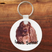 Irish Setter Sleutelhanger (Voorkant)