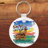 Irish Setter Sleutelhanger (Voorkant)