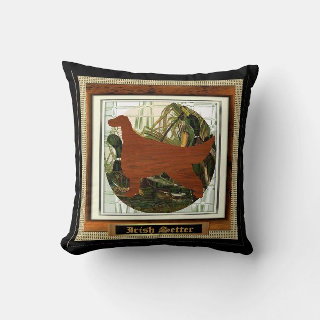 Irish Setter Sporting Gifts Kussen (Voorkant)