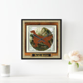 Irish Setter Sporting Gifts Vierkante Klok (Huis)