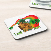 Irish Setter St Patricks Bier Onderzetter (Linkerzijde)