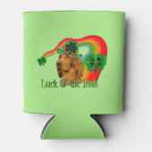 Irish Setter St Patricks Day Blikjeskoeler (Voorkant)