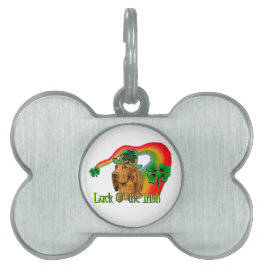 Irish Setter St Patricks Huisdieren Naamplaatje