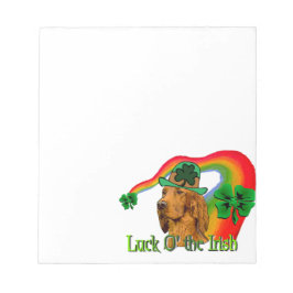Irish Setter St Patricks Notitieblok