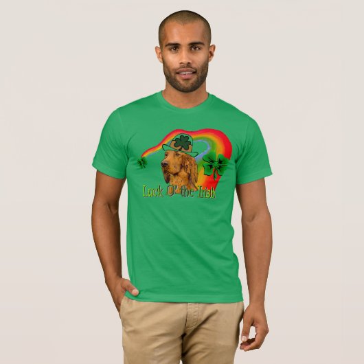Irish Setter St Patricks T-shirt (Voorkant volledig)