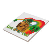 Irish Setter St Patricks Tegeltje (Zijkant)