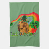 Irish Setter St Patricks Theedoek (Verticaal)