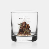 Irish Setter Stemless Wine Glass Whisky Glas (Voorkant)