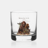 Irish Setter Stemless Wine Glass Whisky Glas (Achterkant)