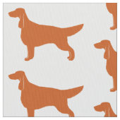 Irish Setter Stof (Close Up)