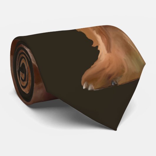 Irish Setter Stropdas (Opgerold)