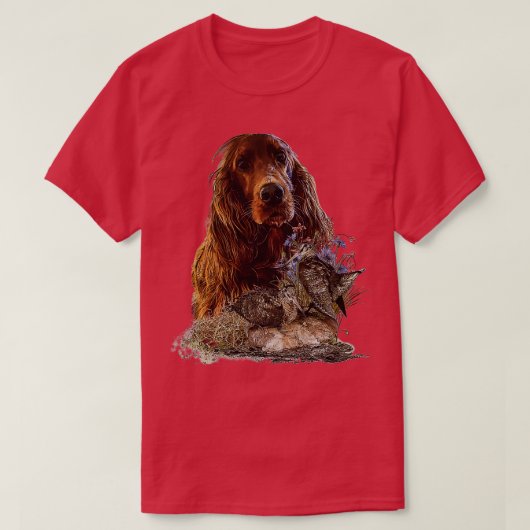 Irish Setter T-shirt (Design voorkant)
