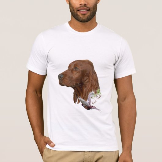Irish Setter T-shirt (Voorkant)