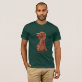 Irish Setter t-shirt (Voorkant volledig)