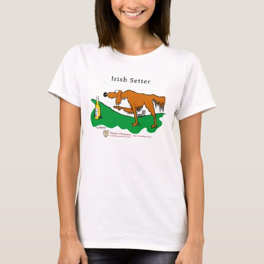 Irish Setter T-shirt (Voorkant)