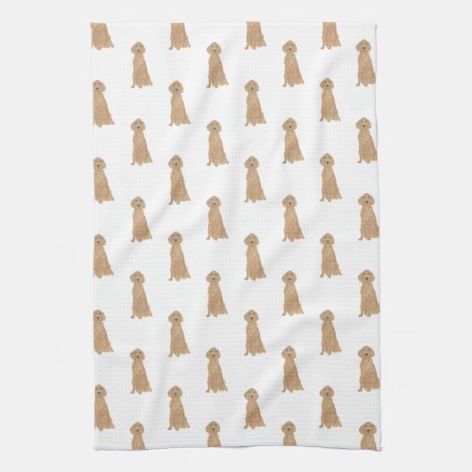 Irish Setter Theedoek (Verticaal)