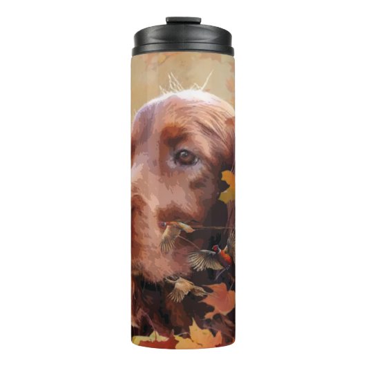 Irish Setter Thermosbeker (Voorkant)