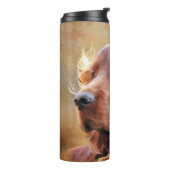 Irish Setter Thermosbeker (Gedraaid links)