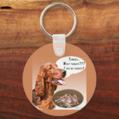 Irish Setter Turkije Sleutelhanger (Voorkant)