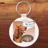 Irish Setter Turkije Sleutelhanger (Voorkant)