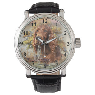 Irish Setter - Ultimate Upland Bird Dog Horloge