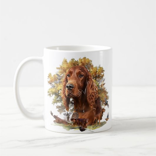 Irish Setter - Ultimate Upland Bird Dog Koffiemok (Links)