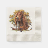 Irish Setter - Ultimate Upland Bird Dog Servet (Voorkant)
