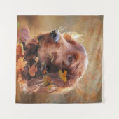 Irish Setter Wandkleed (Voorkant (horizontaal))