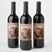 Irish Setter Wijn Etiket (Flessen)